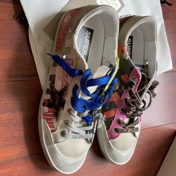 Golden Goose Super-Star Low Top Sneaker size 8 - Picture 7 of 10
